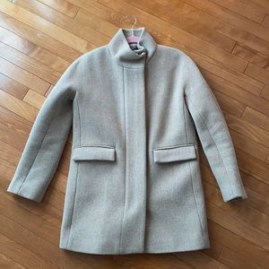 J. Crew Cocoon Coat in Stadium Cloth - Size 4